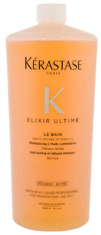 Kerastase Elixir Ultime Tüm Saçlar İçin Argan Yağlı Şampuan 1000 ml