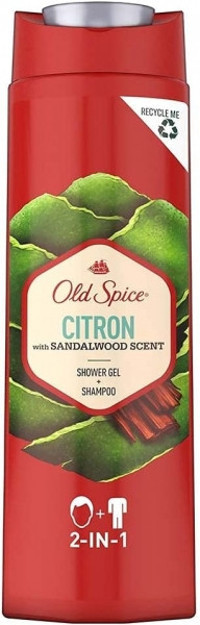 Old Spice Citron Tüm Saçlar İçin Erkek Şampuanı 400 ml