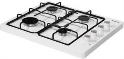 Bariİ BR-3740CE Emaye 4 Gözlü Doğalgazlı Set Üstü Beyaz Ocak