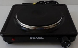 Bexel BP-10 Emaye 1 Gözlü Elektrikli Set Üstü Siyah Ocak