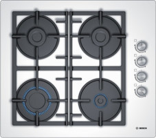 Bosch POP6C2O90O Beyaz Cam 4 Gözlü Doğalgazlı Ankastre Ocak