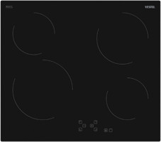 Vestel AO-6330 S Vitroseramik 4 Gözlü Dokunmatik Elektrikli Ankastre Siyah Ocak