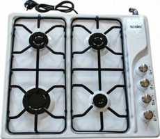 Süsler SSO 2126 Emaye 4 Gözlü Doğalgazlı Set Üstü Beyaz Ocak