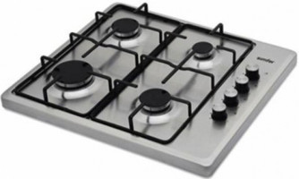 Simfer 3019D Paslanmaz Çelik 4 Gözlü Doğalgazlı Set Üstü Inox Ocak