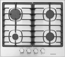 Silverline AS5380X01 Paslanmaz Çelik 4 Gözlü Doğalgazlı Ankastre Inox Ocak