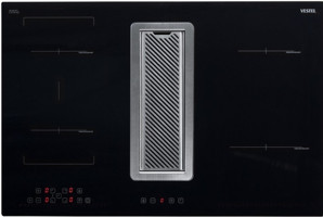Vestel AO-78430 S Siyah Cam 4 Gözlü Dokunmatik Elektrikli Ankastre Ocak