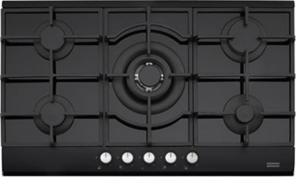 Franke FHNG 905 4G TC BK C Wok Gözlü Siyah Cam 5 Gözlü Doğalgazlı Ankastre Ocak