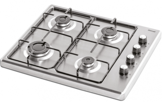 İtimat 1320.02 Inox 4 Gözlü Doğalgazlı Set Üstü Inox Ocak