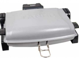 Taner 1706 Kapaklı 900 W Şişli Dumansız Döküm Elektrikli Izgara