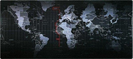 Appa Dünya 1 90 × 40 cm Çok Renkli Gaming Mousepad