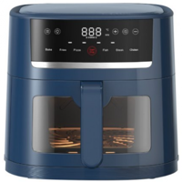 Smartmi Cook Master-S AF-4002-A Airfryer 4 lt Tek Hazneli Yağsız Sıcak Hava Fritözü Mavi