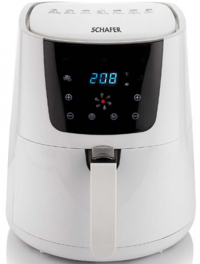Schafer Fit Fry Dijital (2S201-25015-BYZ02) Airfryer 3.5 lt Tek Hazneli Led Ekranlı Yağsız Sıcak Hava Fritözü Beyaz