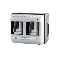 Beko Keyf BKK 2113 P Tek Hazneli Otomatik 1000 ml Su Hazneli Gri Türk Kahvesi Makinesi
