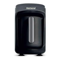 Homend Pottoman Tek Hazneli Otomatik 300 ml Su Hazneli 5 Fincan Közde Kahve Tadında 535 W Antrasit-Gri Türk Kahvesi Makinesi