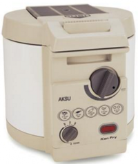 Aksu Ken Fry T11 2.2 lt Tek Hazneli Yağlı Fritöz Beyaz