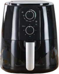 Acar Gurme Plus XL (GRM-05620/2) Airfryer 5.5 lt Tek Hazneli Yağsız Sıcak Hava Fritözü Siyah