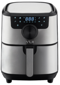 Yui Maxifry M20 Airfryer 4.5 lt Tek Hazneli Led Ekranlı Yağsız Sıcak Hava Fritözü Siyah
