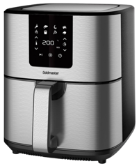 Goldmaster Brenda GM-7484 Airfryer 7 lt Tek Hazneli Yağsız Sıcak Hava Fritözü Gümüş
