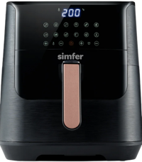 Simfer SK-6704 Smart Airfryer 8 lt Tek Hazneli Yağsız Sıcak Hava Fritözü Siyah