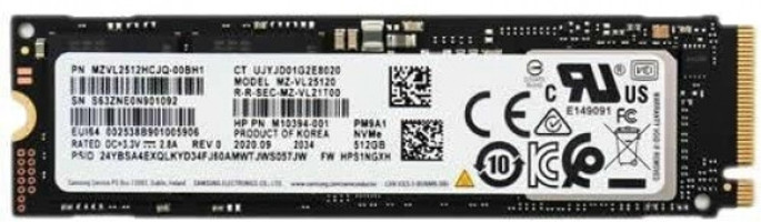 Samsung MZVL2512HCJQ M2 512 GB m2 2280 SSD