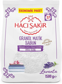 Hacı Şakir Granül 1500 gr Toz Çamaşır Deterjan