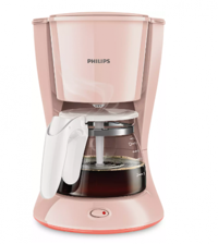 Philips HD7432/30 Filtreli Karaf 600 ml Hazne Kapasiteli 10 Fincan 700 W Pembe Filtre Kahve Makinesi