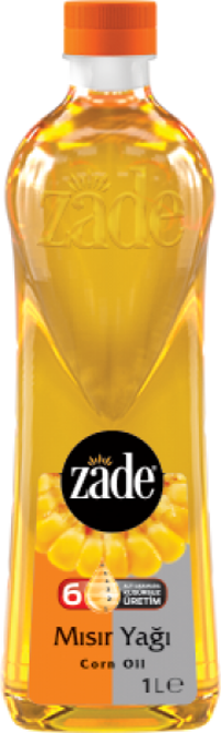 Zade 1 lt Pet Mısırözü Yağı