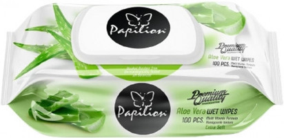 Papilion Antibakteriyel 100 Yaprak Islak Mendil