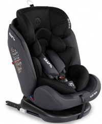 Kraft Safe Spin Isofix 360 Derece Dönen Yatabilen Yükseklik Ayarlı Sürüş Yönü Oto Koltuğu Siyah