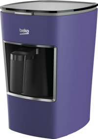 Beko Mini Keyf BKK 2300 Tek Hazneli Otomatik 1100 ml Su Hazneli 670 W Mor Türk Kahvesi Makinesi