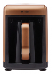Emsan Bella Gusto Tek Hazneli 4 Fincan 535 W Bronz Türk Kahvesi Makinesi