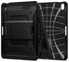 Spigen iPad Air 10.9 inç Termoplastik Poliüretan Siyah Standlı Tablet Kılıfı