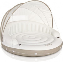 Intex 58292 Bardaklı Gölgelikli 199 cm X 150 cm Çift Kişilik Koltuk Yetişkin Deniz Yatağı