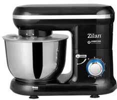 Zilan Hurricane ZLN3185 1400 W Hamur Yoğurmalı Çırpıcılı Siyah Standlı Mikser
