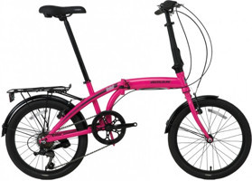 Bisan Twin S 20 Jant 6 Vites Katlanır Pembe