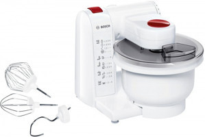 Bosch MUMP1000 600 W Çırpıcılı Beyaz Standlı Mikser