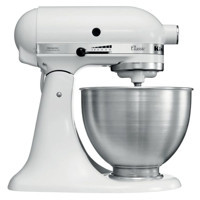 KitchenAid 5K45SS 275 W Çırpıcılı Beyaz Standlı Mikser