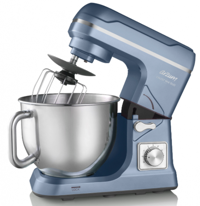 Arzum Crust Mix Duo AR1129 1000 W Hamur Yoğurmalı Çırpıcılı Mavi Standlı Mikser