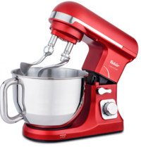 Fakir Cake N Chef 1000 W Hamur Yoğurmalı Çırpıcılı Kırmızı Standlı Mikser