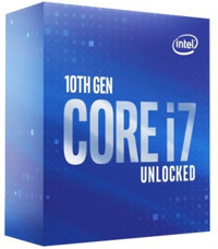 Intel i7 10700K 8 Çekirdekli 3.8 GHz 5.1 GHz Turbo Hız 16 MB Önbellek LGA1200 Soket Tipi İşlemci