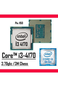 Intel i3 4170 2 Çekirdekli 3.7 GHz 3 MB Önbellek LGA1149 Soket Tipi İşlemci
