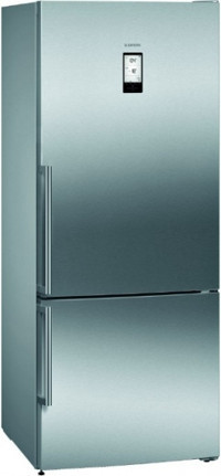 Siemens KG76NAIF0N Çift Kapılı Nofrost F Enerji Sınıfı 526 lt Modern Inox Alttan Donduruculu Solo Kombi Tipi Buzdolabı