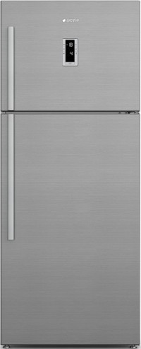Arçelik 574561 EI Çift Kapılı Statik F Enerji Sınıfı 508 lt Inox Üstten Donduruculu Solo Kombi Tipi Buzdolabı