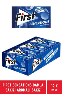 First Sensations Damla Sakızlı Aromalı Sakız 12'li 1 Adet
