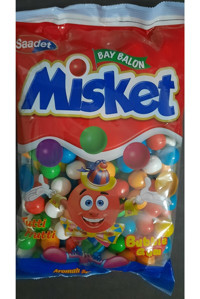Saadet Misket Tutti Fruttili Aromalı Sakız 182'li 12 Adet