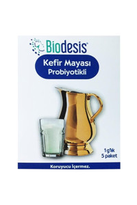 Biodesis Kuru Kefir Mayası 5x1 gr