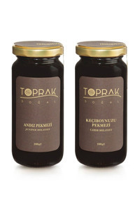 Toprak Doğal Andız-Keçiboynuzu Pekmezi 2x300 gr