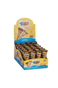 Toto Cornet Fındıklı Rulo Gofret 24x25 gr