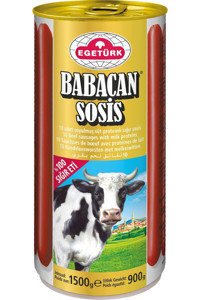 Egetürk Dana Uzun Sosis 900 gr