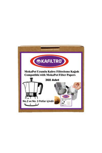 Kafiltro 2 numara Filtre Kahve Kağıdı 360'lı